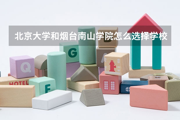 北京大学和烟台南山学院怎么选择学校