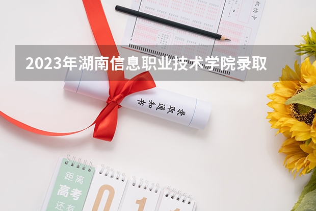 2023年湖南信息职业技术学院录取分数线是多少