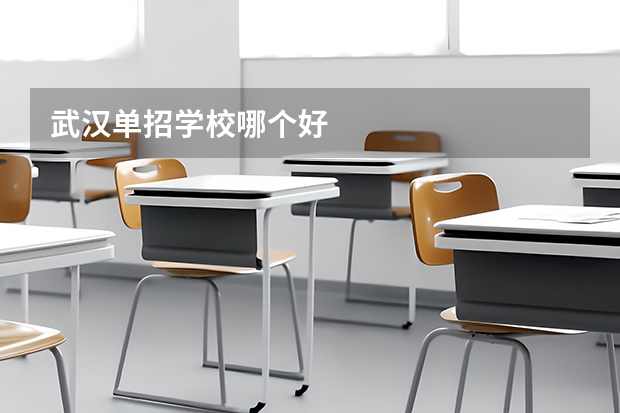 武汉单招学校哪个好