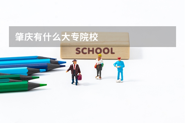 肇庆有什么大专院校