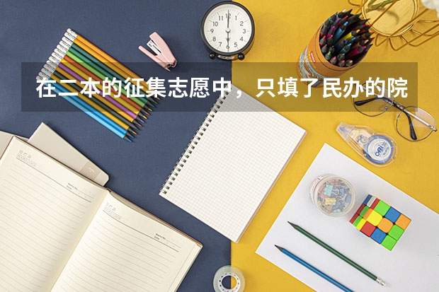 在二本的征集志愿中，只填了民办的院校都有把握被录取，但选择了服从公办学校调剂，还会被公办院校录取吗