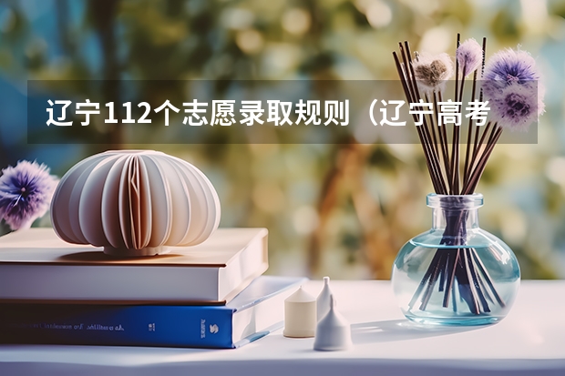 辽宁112个志愿录取规则（辽宁高考志愿填报）