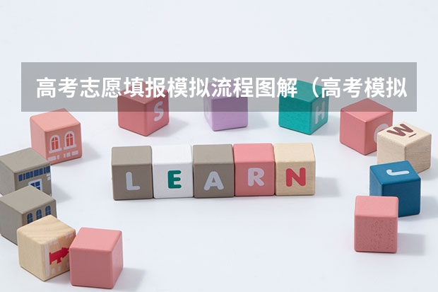 高考志愿填报模拟流程图解（高考模拟志愿填报流程）