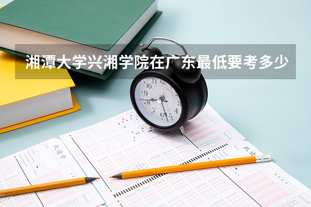 湘潭大学兴湘学院在广东最低要考多少分