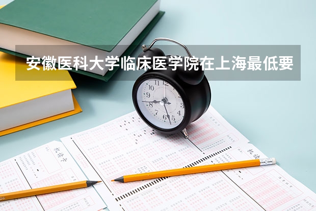 安徽医科大学临床医学院在上海最低要考多少分