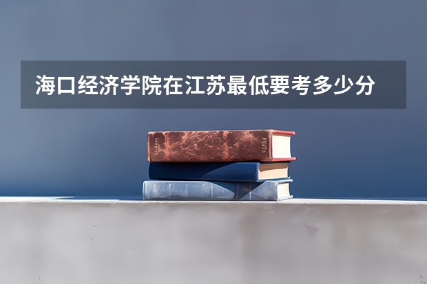 海口经济学院在江苏最低要考多少分