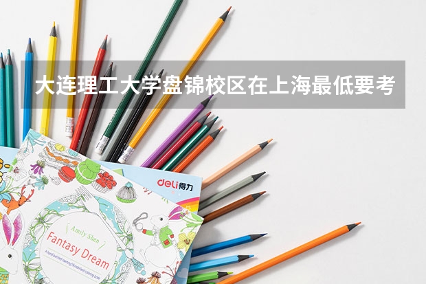 大连理工大学盘锦校区在上海最低要考多少分