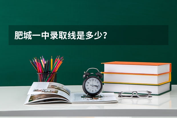 肥城一中录取线是多少？