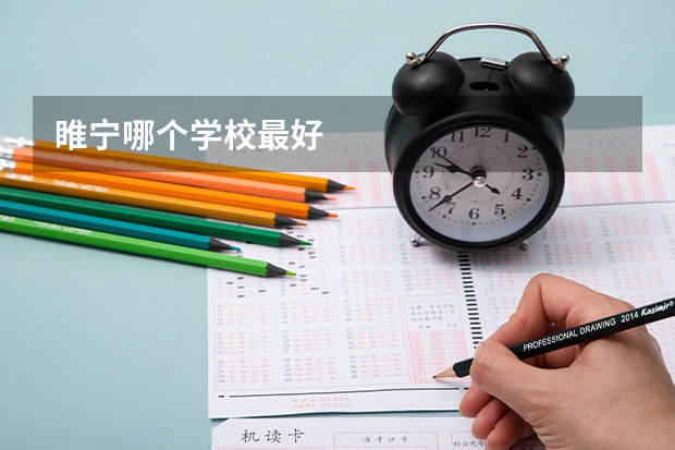 睢宁哪个学校最好