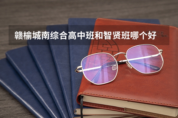 赣榆城南综合高中班和智贤班哪个好