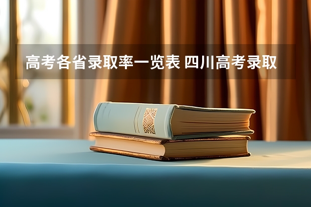 高考各省录取率一览表 四川高考录取率
