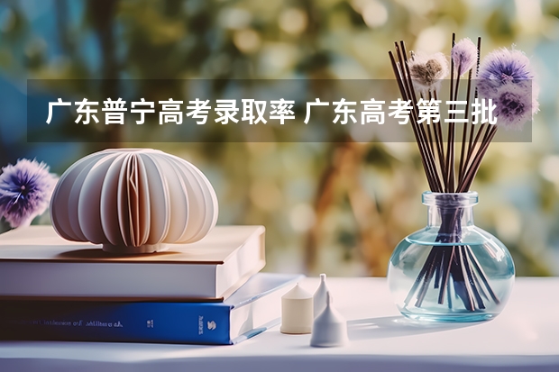 广东普宁高考录取率 广东高考第三批补录时间？