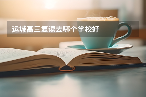 运城高三复读去哪个学校好