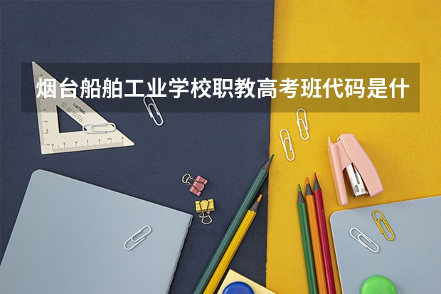 烟台船舶工业学校职教高考班代码是什么