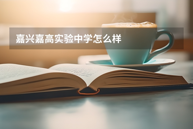 嘉兴嘉高实验中学怎么样