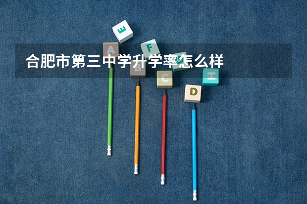 合肥市第三中学升学率怎么样