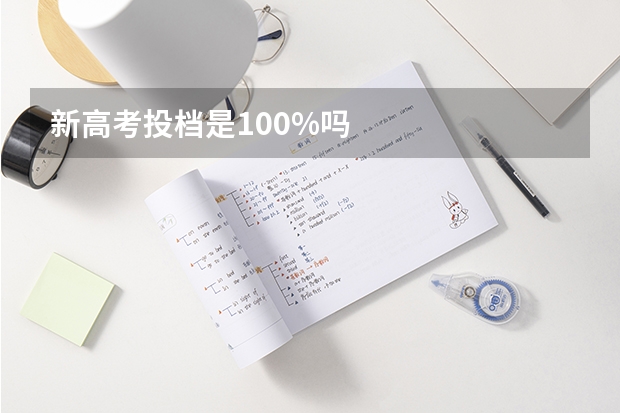 新高考投档是100%吗