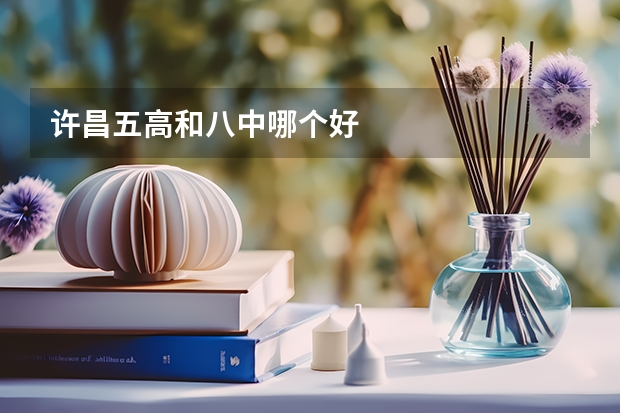 许昌五高和八中哪个好
