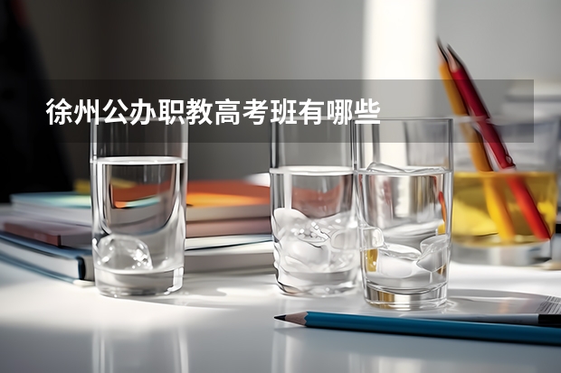 徐州公办职教高考班有哪些
