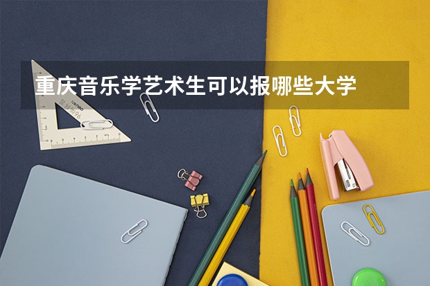 重庆音乐学艺术生可以报哪些大学