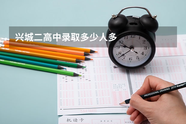 兴城二高中录取多少人多