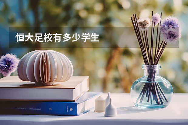 恒大足校有多少学生