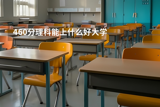 460分理科能上什么好大学