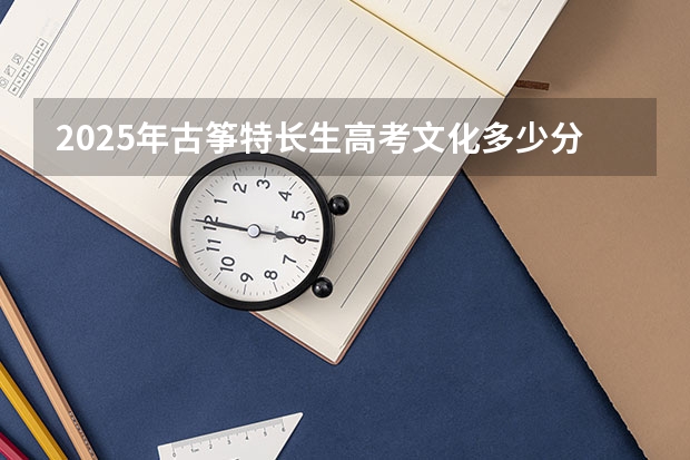 2025年古筝特长生高考文化多少分