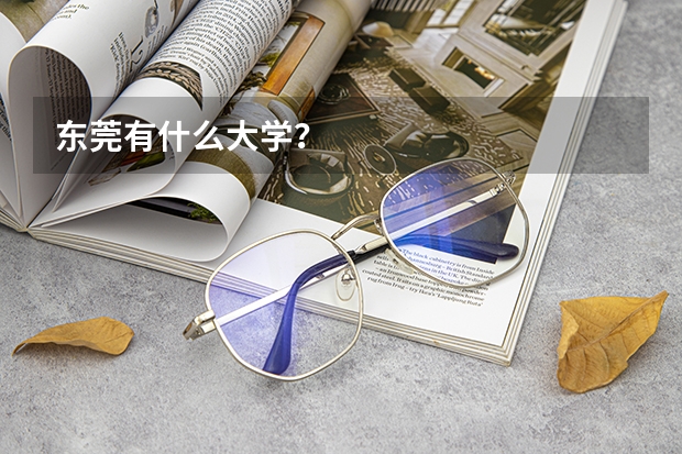 东莞有什么大学?